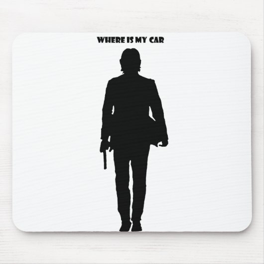 Wo ist mein Auto? Mousepad (Vorne)