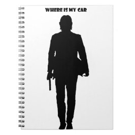 Wo ist mein Auto? Notizblock