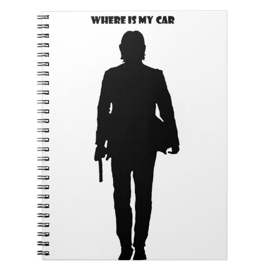 Wo ist mein Auto? Notizblock (Vorderseite)