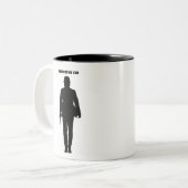 Wo ist mein Auto? Zweifarbige Tasse (Vorderseite Links)