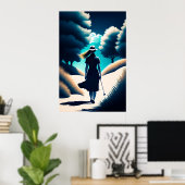 Wo ist mein Ball?- Leinwand Art Print Poster (Heimbüro)