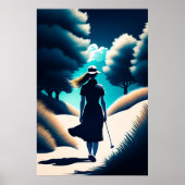 Wo ist mein Ball?- Leinwand Art Print Poster (Vorne)