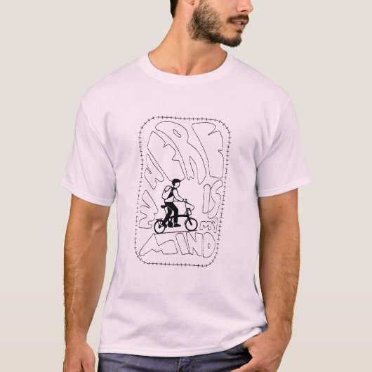 Wo ist mein Geist - Brompton T - Shirt von Blackpi (Vorderseite)