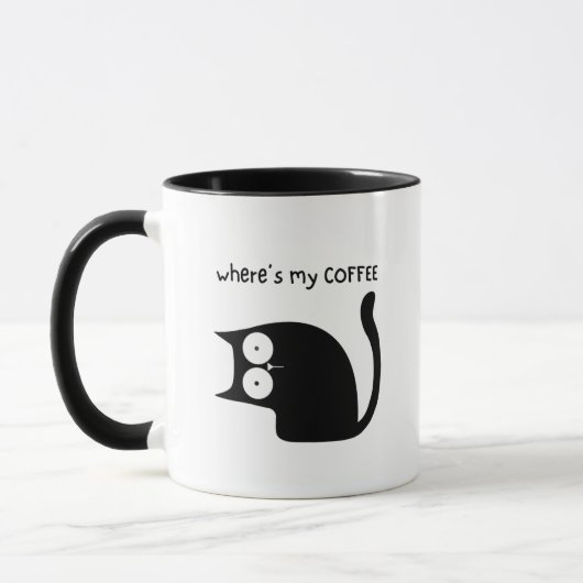 Wo ist mein Kaffee Tasse (Links)