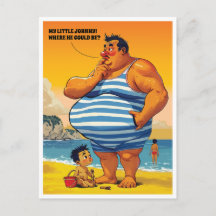 Wo ist mein kleiner Johnny, feiner Mann am Strand,