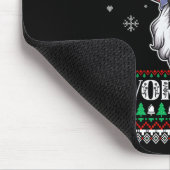 Wo ist mein Liebling Weihnachten Mousepad (Ecke)