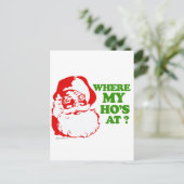 Wo ist mein Mann? Postkarte (Stehend Vorderseite)