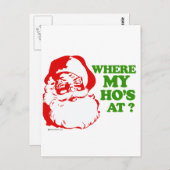 Wo ist mein Mann? Postkarte (Vorne/Hinten)