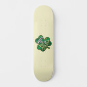 Wo ist mein Pot of Gold St. Patrick's Day Skateboard (Vorderseite)