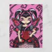 "Wo ist mein Valentin?" Postkarte (Vorderseite)