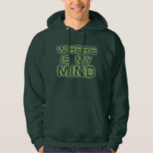 Wo ist mein Verstand - Glitch-Ästhetik-Hoodie Hoodie