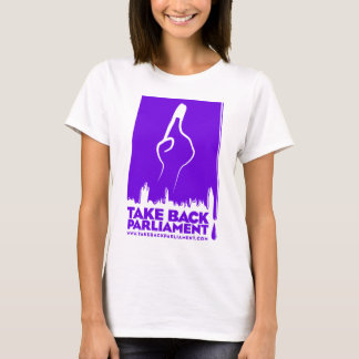 Wo ist meine Abstimmung? Der weiße T - Shirt der