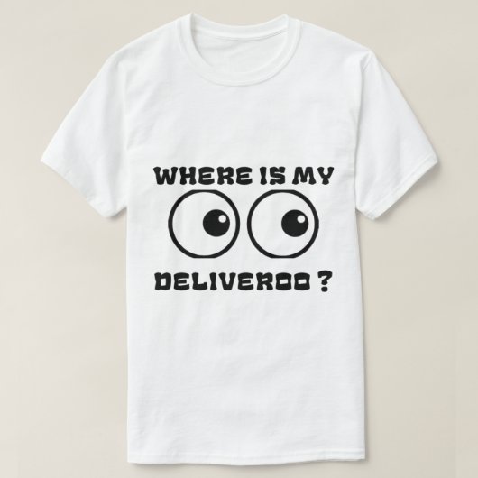 Wo ist meine Lieferung? T-Shirt (Design vorne)