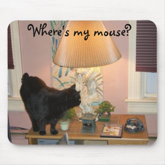 Wo ist meine Maus? Mousepad (Vorne)