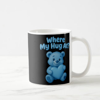 Wo ist meine Umarmung, süßer Bär, der Herz hält, l Kaffeetasse