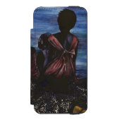 Wo ist Papa? Hafen Insel Incipio iPhone Geldbeutel-Hülle (Folio Vorderseite)