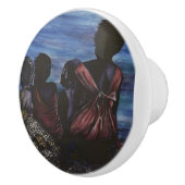 Wo ist Papa? Hafen Keramikknauf (Rechts)