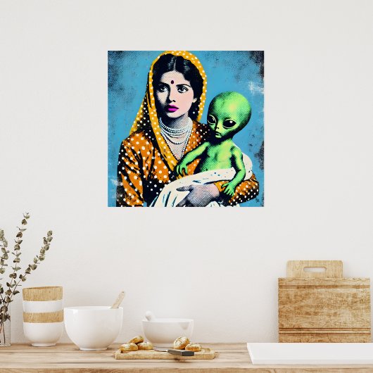 "Wo ist Papa?" Poster (Küche)