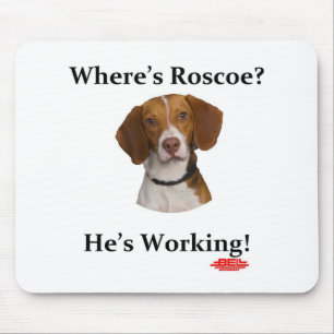 Wo ist Roscoe? Mousepad