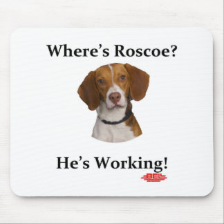 Wo ist Roscoe? Mousepad