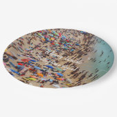 Wo ist Waldo Portugiesischer Stil! Pappteller (Schrägansicht)