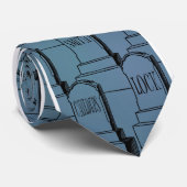 Wo jede Stelle Ihren Namen kennt Krawatte (Gerollt)