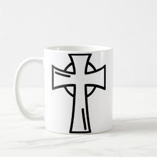 Wo Jesus Kreuz Christliches Symbol Geistige Liebe Kaffeetasse