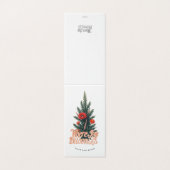 Wo Joy Bloms Faltkarte | feiertage. Christmas (Außenseite Aufgefaltet)