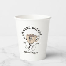 Wo Kaffee auf Komfort trifft Papiertasse