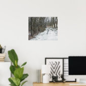 Wo kann die Straße Sie hinbringen? Poster (Heimbüro)