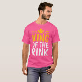 Wo King Of The Rink Roller Skating T-Shirt (Vorne ganz)