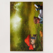 Wo Kobolde oder wo die kleinen Leute leben. Puzzle (Vertikal)