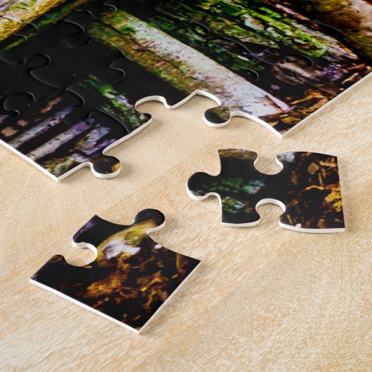 Wo Kobolde oder wo die kleinen Leute leben. Puzzle (Seite)