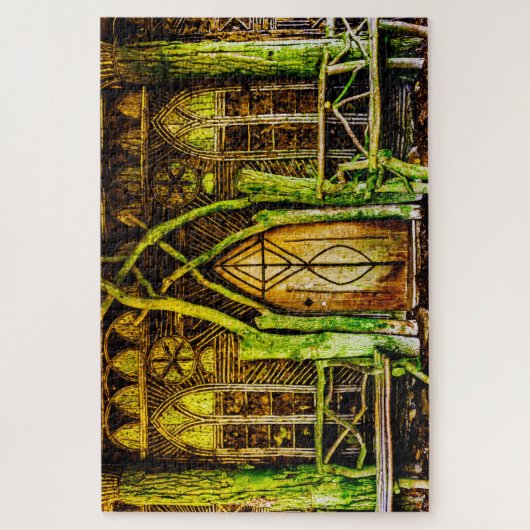 Wo Kobolde oder wo die kleinen Leute leben. Puzzle (Vertikal)