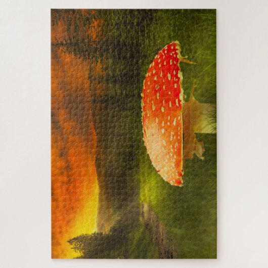 Wo Kobolde oder wo die kleinen Leute leben. Puzzle (Vertikal)