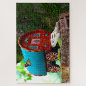 Wo Kobolde oder wo die kleinen Leute leben. Puzzle (Vertikal)