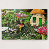 Wo Kobolde oder wo die kleinen Leute leben. Puzzle (Horizontal)