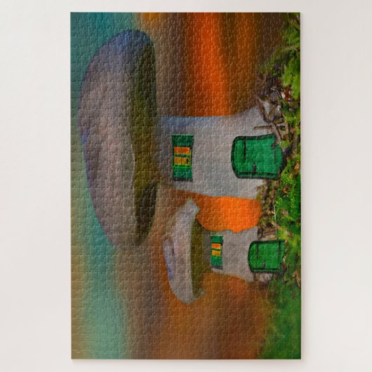 Wo Kobolde oder wo die kleinen Leute leben. Puzzle (Vertikal)