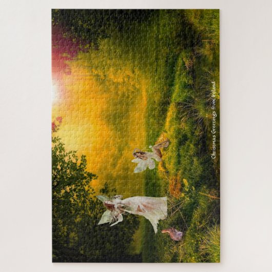 Wo Kobolde oder wo die kleinen Leute leben. Puzzle (Vertikal)