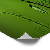 Wo Lächeln Geboren sind Poster (Ecke)