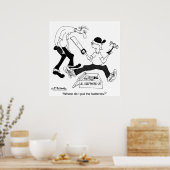 Wo lege ich die Batterien hin? Poster (Küche)