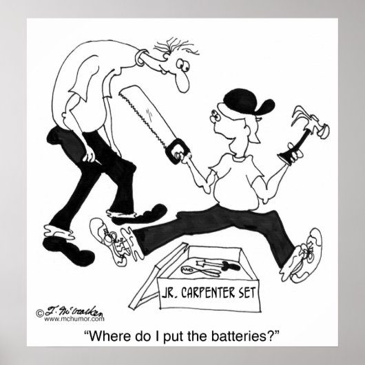 Wo lege ich die Batterien hin? Poster (Vorne)