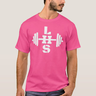 Wo Lft Hvy Sht Lift Heavy Weightlift Lhs Barbel T-Shirt
