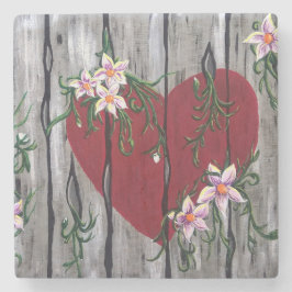 Wo Liebe SteinUntersetzer wächst