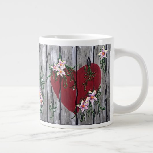 Wo Liebe wächst große Tasse (Rechts)