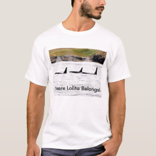 Wo Lolita gehört! T-Shirt