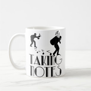 Wo Lustiger Musikkomponist Marching Band Direktor Kaffeetasse