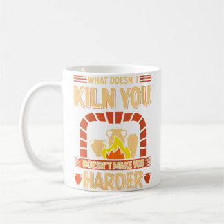Wo Lustiger Töpferei-Brennofen-Pun Keramikkünstler Kaffeetasse