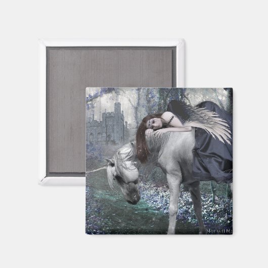 Wo Magie schläft Magnet (Vorderseite/Rückseite)