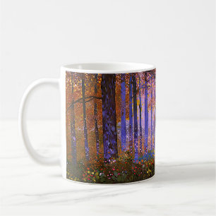 Wo Magie sich verbirgt - Weite Waldlandschaft Kaffeetasse